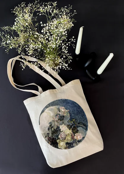 Torba bawełniana Róże i orchidee Mikhail Aleksandrovich Vrubel