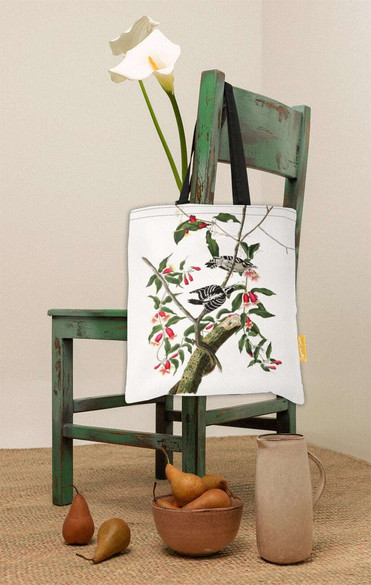 Torba na ramię Downy Woodpecker James Audubon