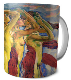 Kubek Trzy akty Koloman Moser