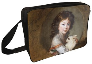 Torba na ramię Portret Elżbiety Mniszchówny z pieskiem Élisabeth Vigée-Lebrun