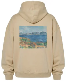Bluza oversize Zatoka Marsylii widziana z L Estaque 1885 Paul Cezanne