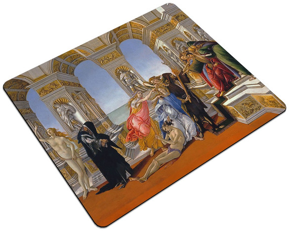 Podkładka Oszczerstwo według Apellesa Sandro Botticelli 24x19cm