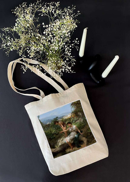 Torba z naszywką Rzymska sielanka (Łowienie ryb) Henryk Siemiradzki