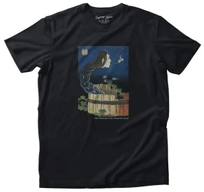 Koszulka z nadrukiem Dom Połamanych Płyt Katsushika Hokusai