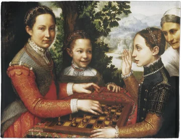Podkładka na stół Gra w szachy Sofonisba Anguissola