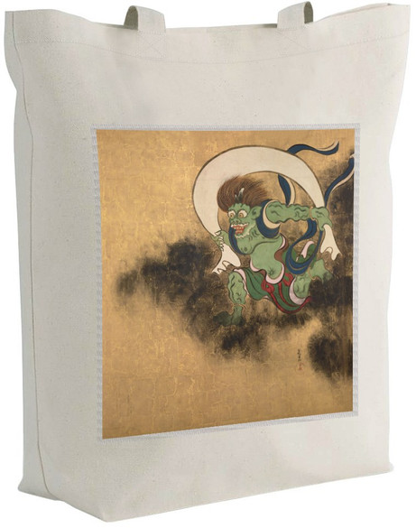 Torba z naszywką Bóg Wiatru Ogata Korin