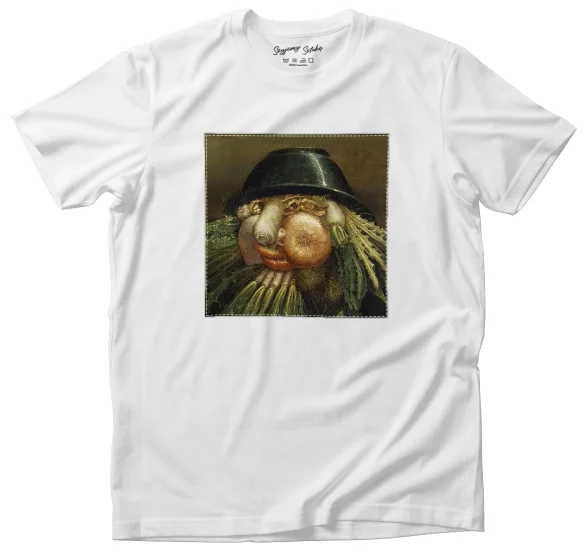 Koszulka z naszywką Misa warzyw Giuseppe Arcimboldo
