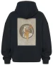 Bluza oversize Bizantyjskie głowy: blondynka Alfons Mucha