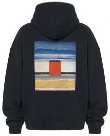 Bluza oversize Czerwony Dom Kazimir Severinovich Malevich