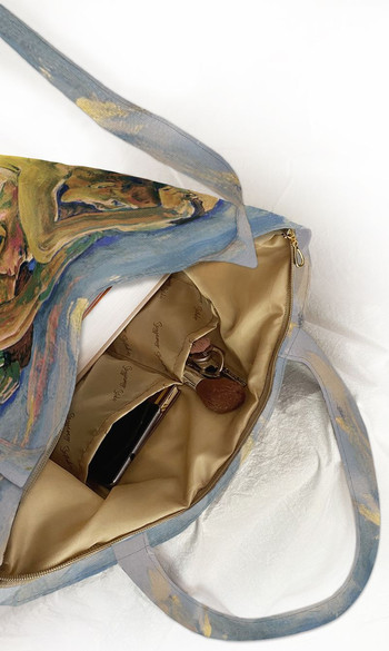 Torba na ramię shopper Trzy akty Koloman Moser