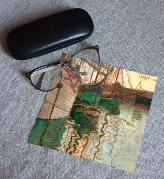 Ściereczka do okularów Port w Trieście Egon Schiele