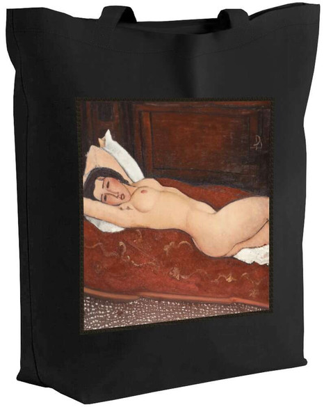 Torba z naszywką Leżący akt Amedeo Modigliani
