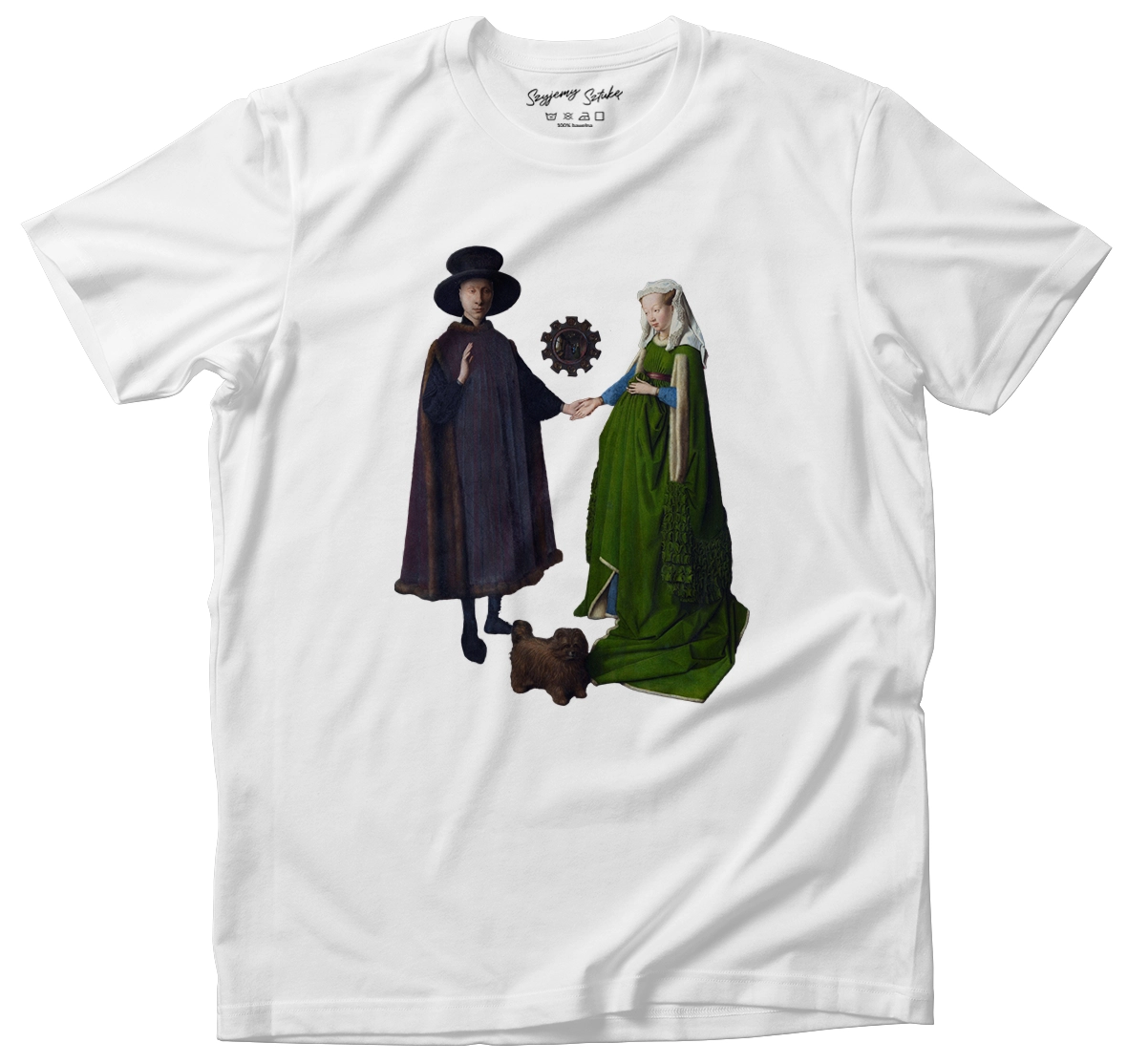 Koszulka ze sztuką Szyjemy Sztukę