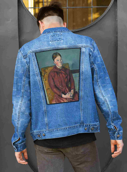 Ekran Madame Cezanne w żółtym fotelu Paul Cezanne