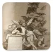 Podkładka pod kubek Gdy rozum śpi, budzą się demony Francisco Goya