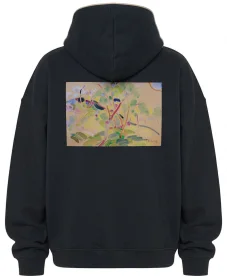 Bluza oversize Krajobraz z drzewami w pobliżu Pretzfeld Curt Herrmann