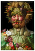 Magnes Portret Rudolfa II Giuseppe Arcimboldo