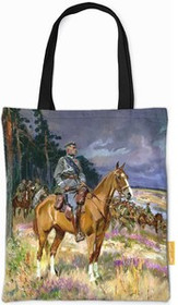 Torba na ramię Józef Piłsudski na Kasztance Wojciech Kossak