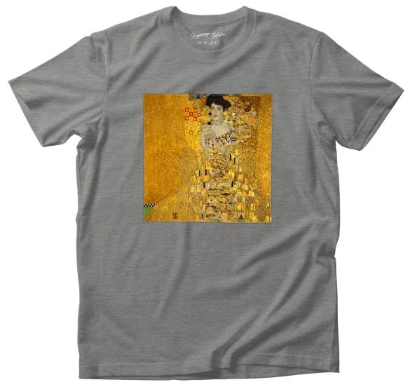 Koszulka z naszywką Złota Adela Gustav Klimt