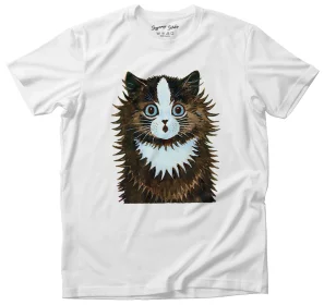 Koszulka Kot w tęczy Louis Wain