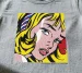 Koszulka z nadrukiem Girl with Hair Ribbon Roy Lichtenstein
