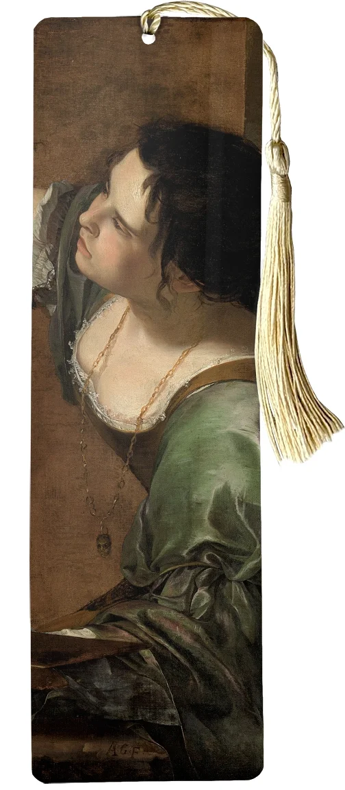Zakładka do książki Autoportret jako alegoria malarstwa Artemisia Gentileschi
