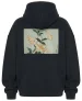 Bluza oversize Lilie Katsushika Hokusai