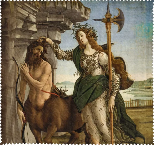 Ściereczka do okularów Pallas Atena i centaur Sandro Botticelli