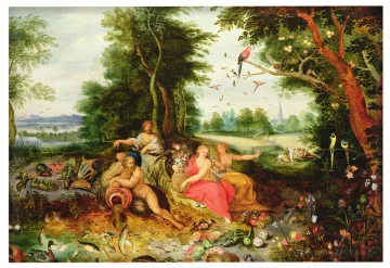 Magnes Cztery Żywioły Jan van Kessel (starszy)