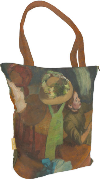 Torba na ramię shopper Sklep z kapeluszami Edgar Degas