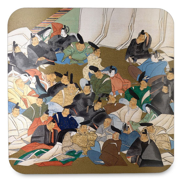 Podkładka pod kubek 36 poetów Ogata Korin