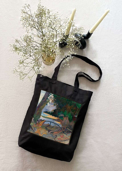 Torba z naszywką Te burao (Drzewo hibiskusa) Paul Gauguin