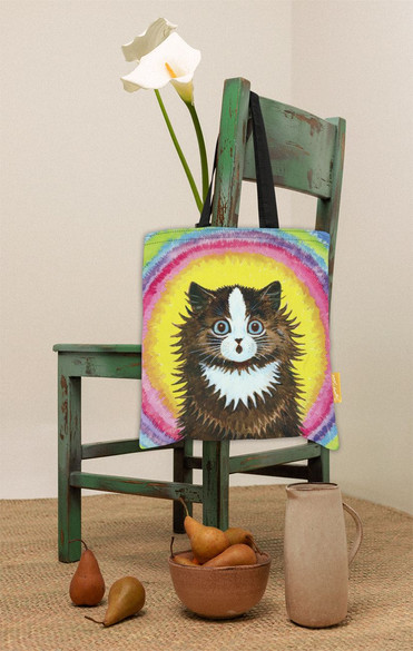 Torba na ramię Kot w tęczy Louis Wain