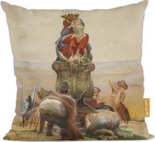 Poduszka Adoracja Madonny Jacek Malczewski