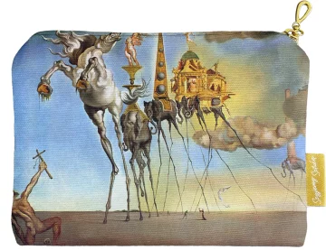 Kosmetyczka mini Kuszenie św. Antoniego Salvador Dali