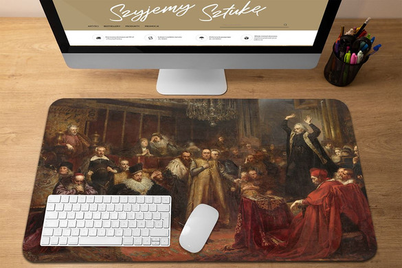 Podkładka Kazanie Skargi Jan Matejko 60x40cm