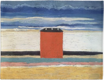 Podkładka na stół Czerwony Dom Kazimir Severinovich Malevich