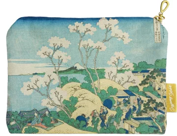 Kosmetyczka mini Wzgórze Goten w Shinagawa nad Tokaido Katsushika Hokusai