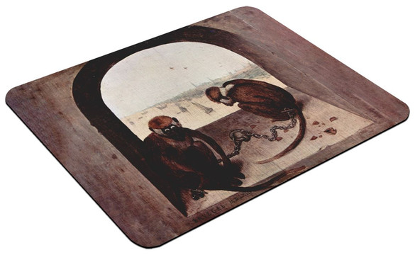 Podkładka Dwie małpy Pieter Bruegel starszy 60x40cm