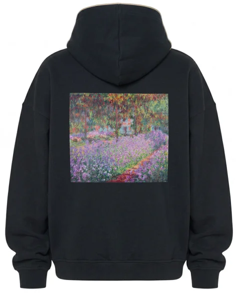 Bluza oversize Ogród artysty w giverny Claude Monet