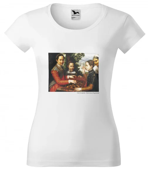 Bluzka damska Gra w szachy Sofonisba Anguissola