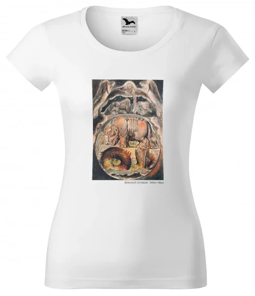 Bluzka damska Behemoth i lewiatan William Blake