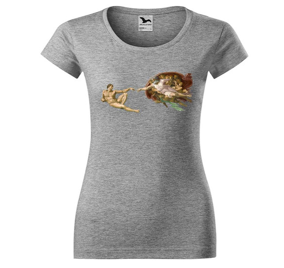 Bluzka damska Stworzenie Adama Michał Anioł