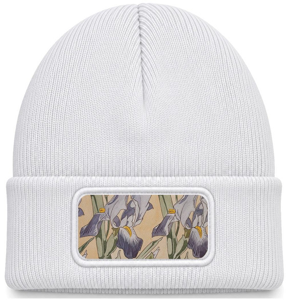 Czapka zimowa Irys Koloman Moser – biała