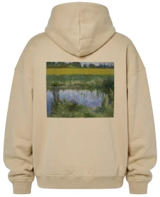 Bluza oversize Pole łubinu Władysław Podkowiński