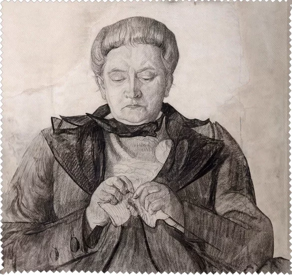 Ściereczka do okularów Portret Matki Witkacy