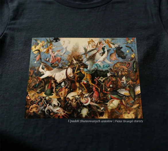 Bluzka damska Upadek zbuntowanych aniołów Pieter Bruegel starszy