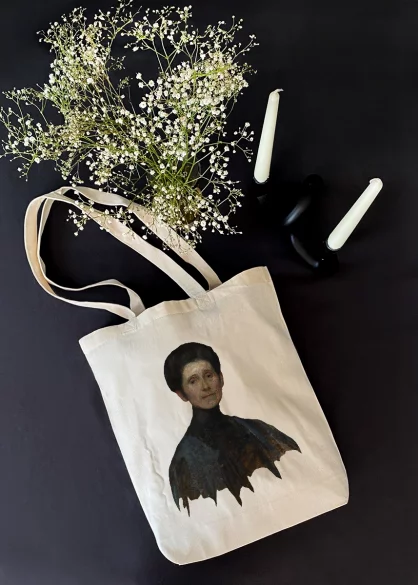 Torba bawełniana Self-portrait (1906) Olga Boznańska