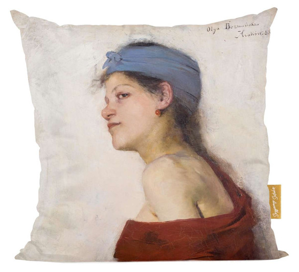 Poduszka Portret kobiety - Cyganka Olga Boznańska