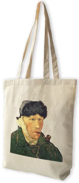 Torba bawełniana Autoportret z zabandażowanym uchem Vincent Van Gogh